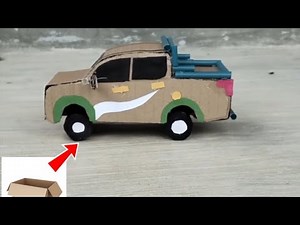 How to Make a Toy Car at Home Easy! Crafting Paper & Cardboard Cars for Beginners
