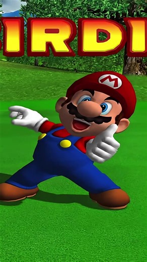 #nintendo #mario #golf #birdie #eagle