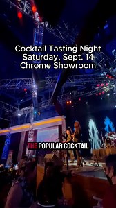 Weekend plans made. 🍹🎶 Locals can join us this Saturday insight Chrome Showroom for a night of cocktail tastings, light bites, and live entertainment. Limited tickets remain and can be purchased at the Santa Fe Rewards Center or below. $45 fees. https://bit.ly/47kTIT0 | Santa Fe Station Hotel & Casino