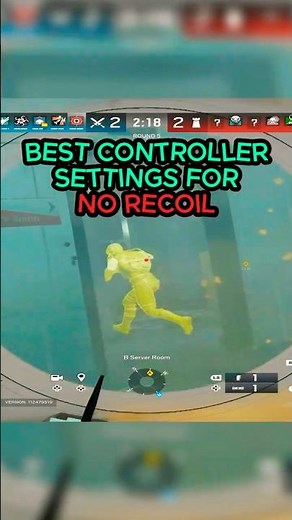 *BEST* Controller settings for NO recoil❗#r6siege #r6 #jynxzi #controllersettings #r6s