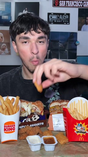 mcdonald’s vs burger king which is the better drive thru? 🤔 this video was so fun to make! which drive thru do you guys prefer?!? @McDonald’s @Burger King #mcdonalds #burgerking #mukbang #fastfood #eating | The Foodie Sergio