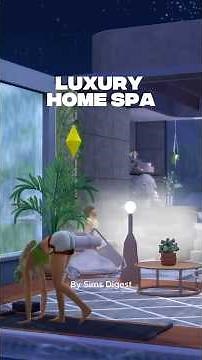 Luxury Home Spa | Sims 4 Speedbuild