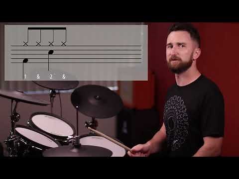 Learn to drum: 16th Note Beat