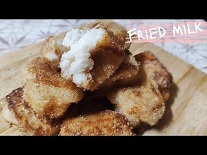 Let's Fry Milk!|How to Make Fried Milk|Easy Recipe for Spanish Desert Leche Frita!