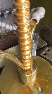 Broaching process - metal cutting #metal #cutting #broaching #manufacturing #engineering #machine