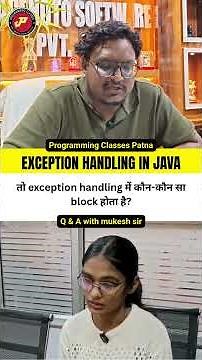 Exception Handling in Java 🔥 | Try Catch Finally Explained | Interview Q&A