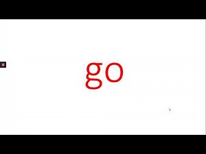 Set 2 red words: Read, Write, Inc.