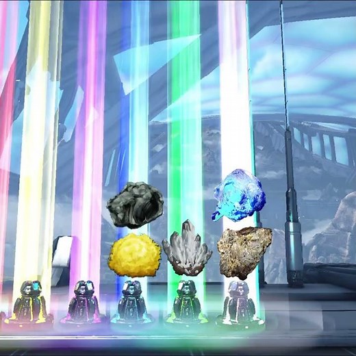 A que material corresponde cada cor dos Supply Drops em ARK: Genesis 2!! #Shorts