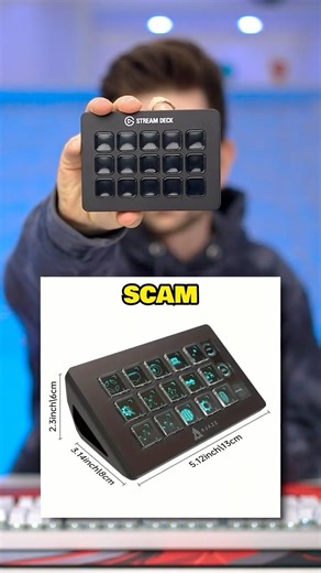 FAKE Elgato Stream Deck on Temu