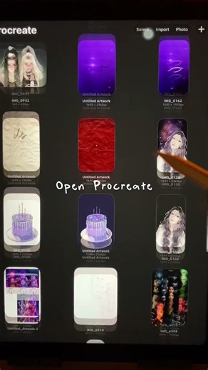 How to start animating in procreate. Full tutorial’s up on channel. :) #art #artist #tutorial #howto