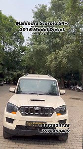 2.4K views · 26 reactions | MAHINDRA SCORPIO 2015 S4+ ALL ORIGINAL SINGLE OWNER #chawla #reelsfacebook #trendingreels | Chawla Motors | Facebook