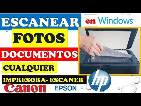 How to Scan Photos and Documents to Any Printer in Windows.