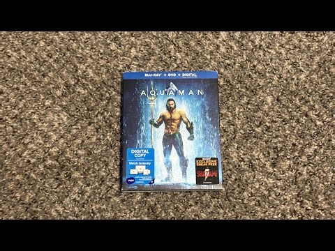 Opening to Aquaman 2019 DVD