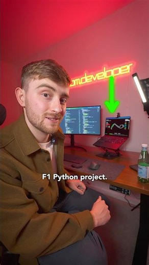 I built a GUI for the F1 Python Project! 🏎️ #programming #coding #python