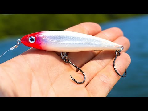 Caught My PB Inshore SLAM First Time Fishing This Lure (Rapala X-Rap Twitchin' Minnow)
