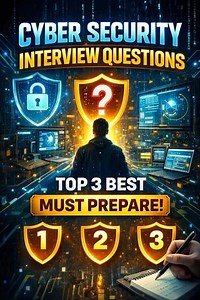 Top 3 Cyber Security Questions | Cyber Security Interview Questions | Ethical Hacking Questions