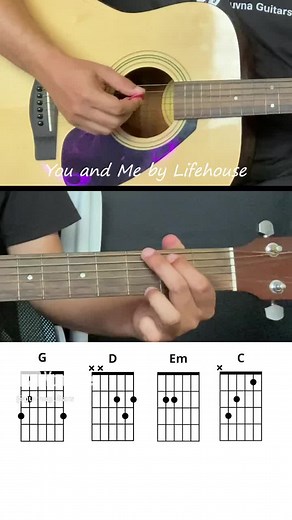 You and Me Chords - Easy Guitar Tutorial