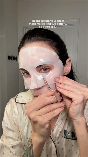 Sheet Mask Hack Get a Perfect Custom Fit Every Time!