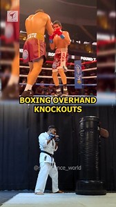 Boxing overhand punch knockouts. #boxing #boxingtraining #boxingworkout #selfdefense #mixedmartialarts #mmafighter #karate #womenselfdefense #martialarts #mma #mmatraining | Self Defence World