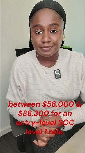 How much can you make as a SOC Analyst| SOC Analyst Salary in the US #shorts #socanalyst #salary