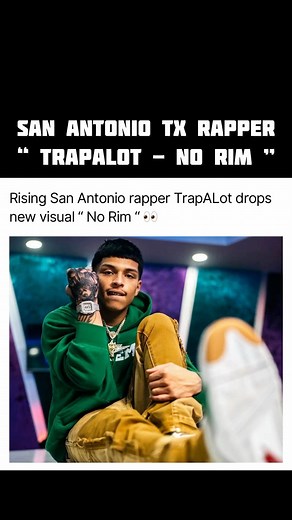 56K views · 438 reactions | Rising San Antonio rapper #TrapALot drops new visual “ No Rim “  How Is It Sounding ⁉️ #texasmusicscene #texasmusic #fyp #reels | Soy Tan Tejano | Facebook