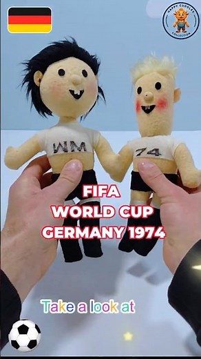 FIFA World Cup 1974 Germany Mascots Showcase! ⚽️ #WorldCup #TipAndTap #mascot