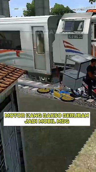 Motor Bakso Hilang Diganti Mobil MBG Besar #bussid #shorts #gaming