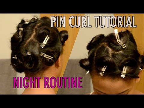 Pin Curl Tutorial | #MaintainingYourSilkBlowout DAY 1