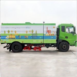 [Hot Item] Highway DFAC Road Sweeping Truck with Hydraulic System Municipal Truck Street Sweeper for Sale