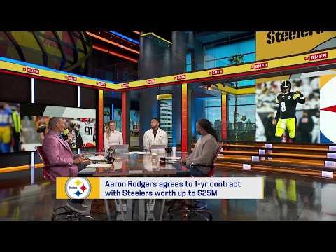 Aaron Rodgers' return to Pittsburgh | GMFB
