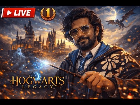 🪄 Hogwarts Legacy Hindi LIVE | Midnight Wizard Adventure | Open World Magic Gameplay | Part 14
