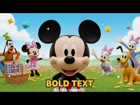 Mickey Mouse Picnic Adventure 🧺☀️ | Fun Kids Poem & Story with Friends