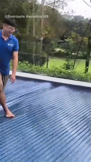 6.7K views · 33 reactions | Electric pool cover.#electricpoolcover#poolcover#poolblinds#coverforpool #poolgoals #pooltech #dreamhome | Sunripple Aquatics US | Facebook