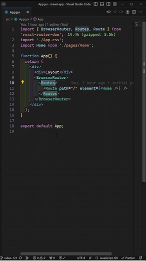 Browser Router to initialize home Page Routes in React App - react18 #javascript #leelawebdev #react