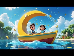 ABC Song from Alphabet Island | Explore the Alphabet with Fun & Music | A to Z Learning Adventure