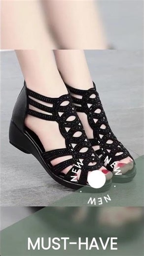 Women’s Open-Toe Wedge Sandals – Elegant, Comfortable & Perfect for Gifting