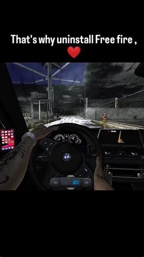 That's why uninstall Free fire 🔥 #long #fyp #virlshort #gaming #bmw