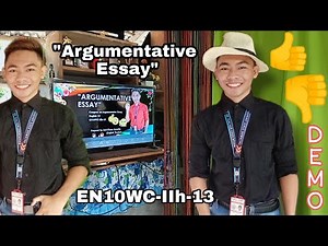 Argumentative Essay | Teaching Demonstration | Jeril Jaranilla | English Major