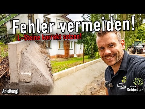 Instructions: How to correctly install L-stones on property lines (including tips!)