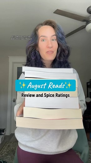 54K views · 16 reactions | Let’s dive into my August Reads with actual reviews and spice ratings. If you want the condensed version check out my vid from yesterday with 3 word reviews. Wanna read any of these? You can find them all in my AMAZ0N ST0R3FR0NT in my b!o  What was your fav August read?? #bookreviews #bookreview #augustreads #bookrecs #mistborn #spicybooks #bookstagram #booksta | That Girl Reads | Facebook