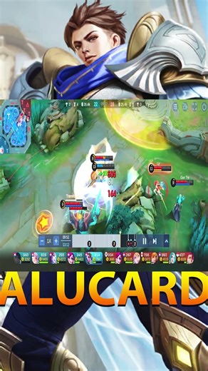 ✨ Highlight Alucard Triple Kill+14K #games #mlbb #mobilelegends #hero #alucard