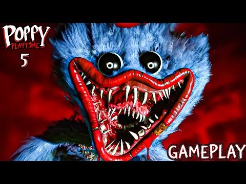 Huggy wuggy is back 😨 Poppy playtime chapter 5 full gameplay|On vtg!
