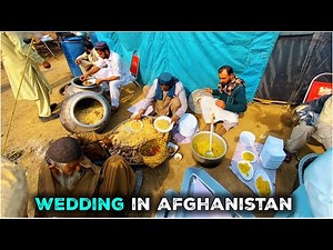 Afghan Wedding: A Celebration of Love, Tradition, and Unity | Biggest food for 10k people | 4K