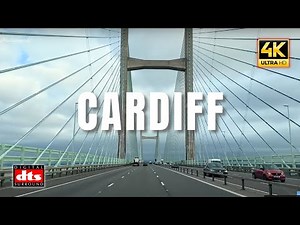 🏴󠁧󠁢󠁷󠁬󠁳󠁿 Cardiff Drive | Exploring the Welsh Capital by Car 🚘 | 4k | South Wales | UK 🇬🇧 |