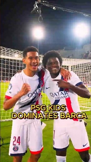 PSG’s Young Guns Stun Barcelona in Champions League