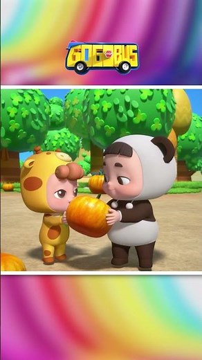 Colors Are Everywhere - GoGoBus 🚌 #shorts #nurseryrhymes #kidssong #hooplakidz #gogobus