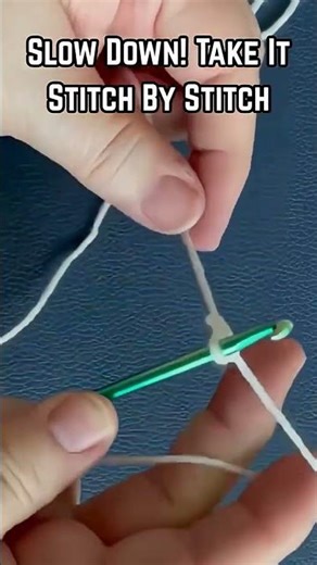 Slip Knot & Chain Stitch — Start Crocheting Today!