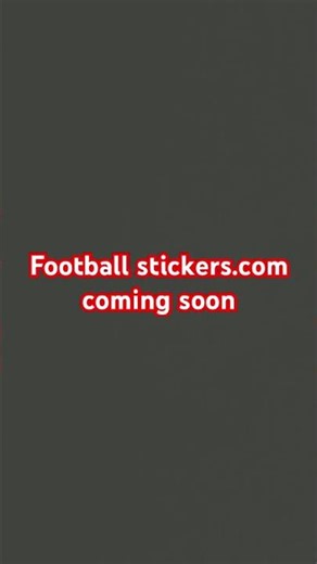 New football sticker company