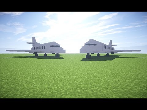 HOW TO MAKE A PRIVATE JET IN MINECRAFT
