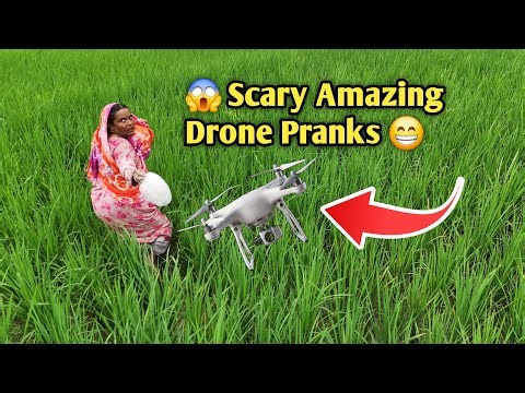 🤣Drone Vs Women Best Pranks 2026 😂 || Drone Comedy With Women || Prank Video #dronepranks #comedy